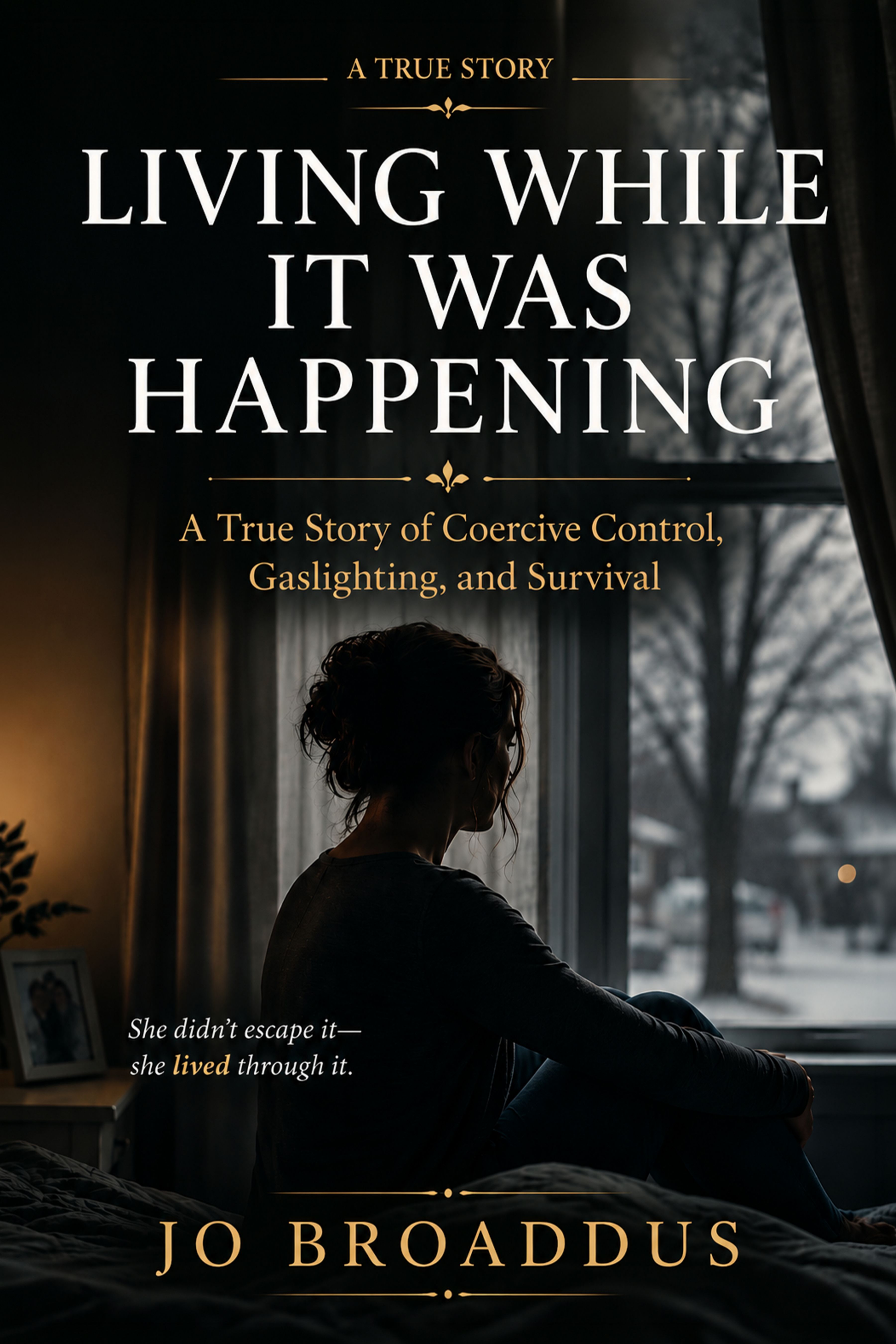 Living While It Was Happening, front cover